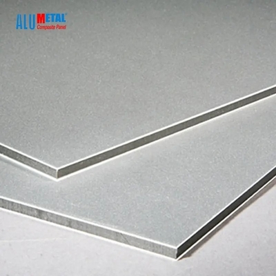 동시대 PVDF 알루미늄 복합 판넬 ISO9001 4 밀리미터 알루미늄 복합패널