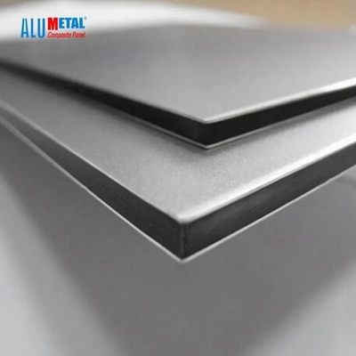 동시대 PVDF 알루미늄 복합 판넬 ISO9001 4 밀리미터 알루미늄 복합패널