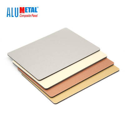 내화성이 있는 3mm ACM 1250mm 실내 알루미늄 합성 패널 클래딩 패널 LDPE
