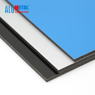 4mm LDPE 핵심 PE 알루미늄 합성 패널 ACP 장 내화성이 있는 문 훈장 1500mm