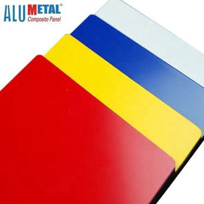 0.4MM 1250mm 불 정격 알루미늄 합성 패널 PE에 의하여 그려지는 까만 Acp 장 AA3003
