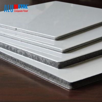 4mm 항균 PVDF 알루미늄 합성 패널 Acp 장 1250mm 건축재료