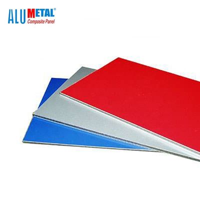 4mm PVDF 입히는 3003 합금 알루미늄 장 벽 클래딩 합성 널 항균 ISO9001