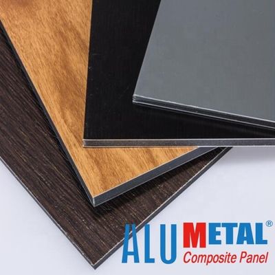 ACP 2mm 검정 알루미늄 합성 장을 인쇄하는 5800mm PE 알루미늄 합성 패널