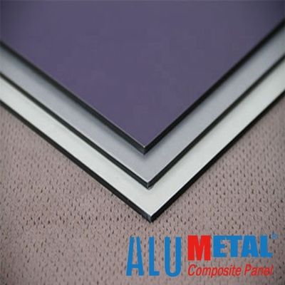 ACP 2mm 검정 알루미늄 합성 장을 인쇄하는 5800mm PE 알루미늄 합성 패널