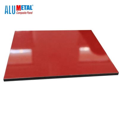0.5mm PE 정면 알루미늄 합성 패널에 의하여 양극 처리된 지상 화재 정격 Acp 시트 2mm