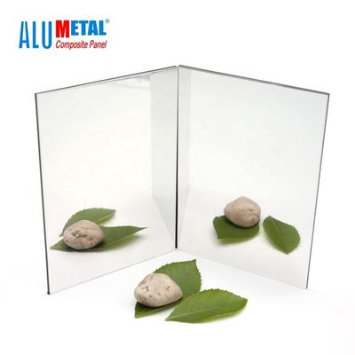 은 A2 FR 거울 알루미늄 합성 패널 1220mm 벽 클래딩 ACP 0.5MM