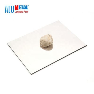 4mm 반사 알루미늄 합성 거울 시트 1570mm 합금 1100