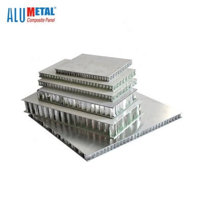 50mm 0.5mm 알루미늄 벌집 패널 플라스틱 시트 A2 비 가연성