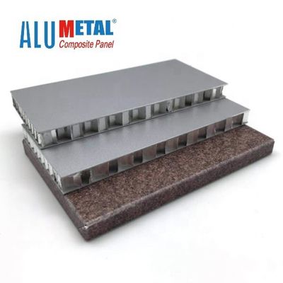 1mm 두꺼운 4x8 알루미늄 벌집 샌드위치 패널 10000mm 장 외부 클래딩