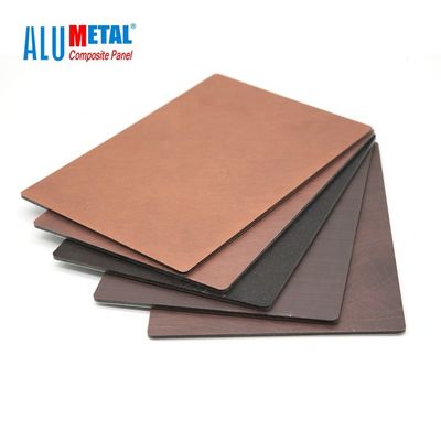 1.22M 스틸 샌드위치 알루미늄 복합 패널 클래딩 3mm 알루마이트 처리