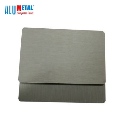 3mm 플라스틱 금속 합성 패널 Vmzinc 알루미늄 클래딩 실내 0.7mm