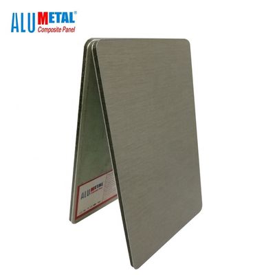 3mm 플라스틱 금속 합성 패널 Vmzinc 알루미늄 클래딩 실내 0.7mm