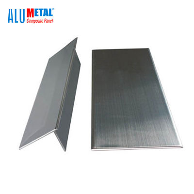 0.3mm 1220mm 금속 합성 패널 부식 방지 PVDF 외부 금속 벽면