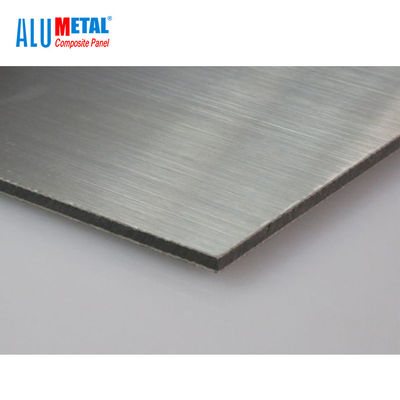 1000MM PE 장식적인 알루미늄 합성 클래딩 패널 장 스테인리스 6mm FEVE