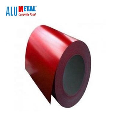 건축을 위한 200MM 2600 Mm를 감는 PVC 입히는 손질 입히는 알루미늄 코일