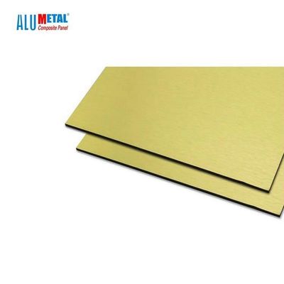 5mm PVC 브러시 알루미늄 복합 패널 시트 AA3003 진주
