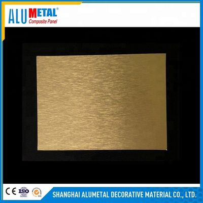 4mm 광택 AA3003 닦았 알루미늄 복합 패널 시트 1220MM