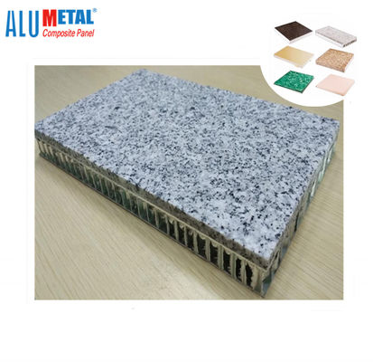 2MM 알루미늄 플라스틱 경량 돌 벌집 패널 1020MM A2 비 가연성