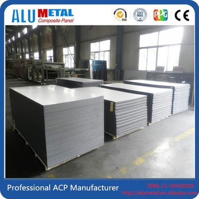 2mm PVDF 입히는 Acp 알루미늄 합성 패널은 1220mm 카세트 클래딩 판