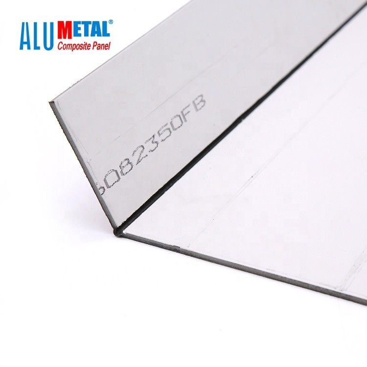 광고를 위한 Dibond 3mm PVDF 알루미늄 합성 패널 Acp 거울 장 양극 처리된 표면