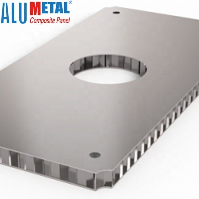 A2 2.5mm 2200mm 알루미늄 벌집 합성 패널 장 옥외 4x8 장 금형 증명